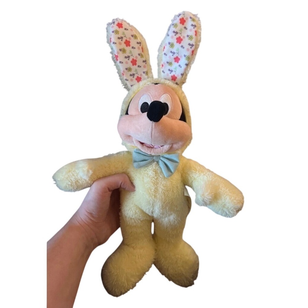 Disney Mickey Mouse Plush Kids One Size Yellow‎ 2020 Easter Bunny Costume